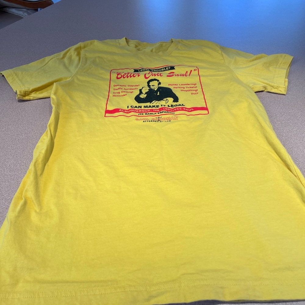 Better Call Saul T-Shirt from Breaking Bad Car Wash in Albuquerque Saul … - Picture 2 of 3